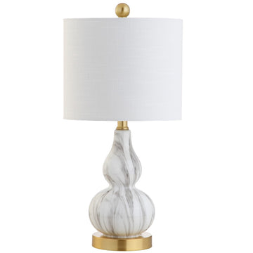 Anya 20.5" Mini Glass LED Table Lamp